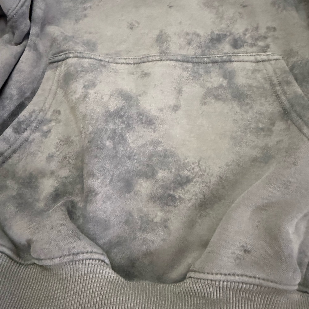 Fabletics Washed Charcoal Hooded Pullover - image 3